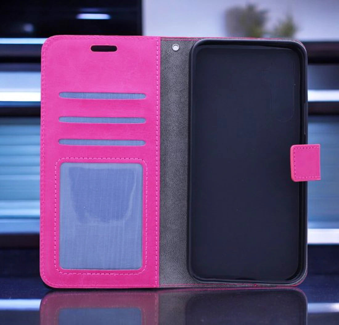 Portemonnee Book Case Hoesje Geschikt voor: Samsung Galaxy A36 - Roze