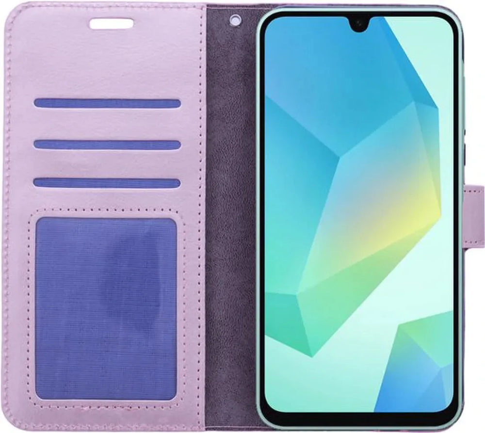 Samsung Galaxy A26/A17 5G Hoesjes – Portemonnee Book Case – Pasjeshouder – Magneetsluiting – Roségoud-Ilumina Benelux