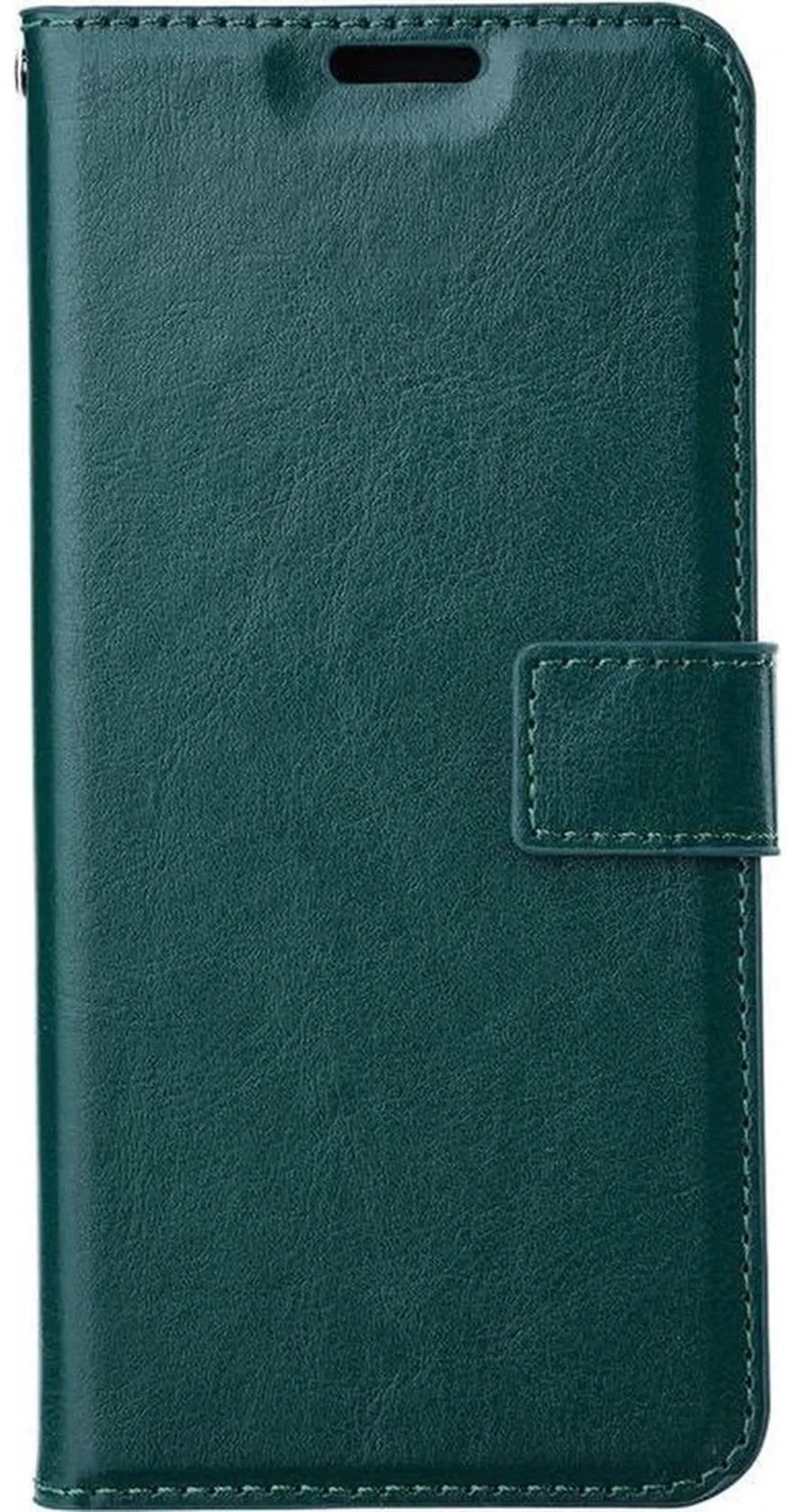 iPhone 16 Hoesjes – Portemonnee Book Case – Pasjeshouder – Magneetsluiting – Groen-Ilumina Benelux