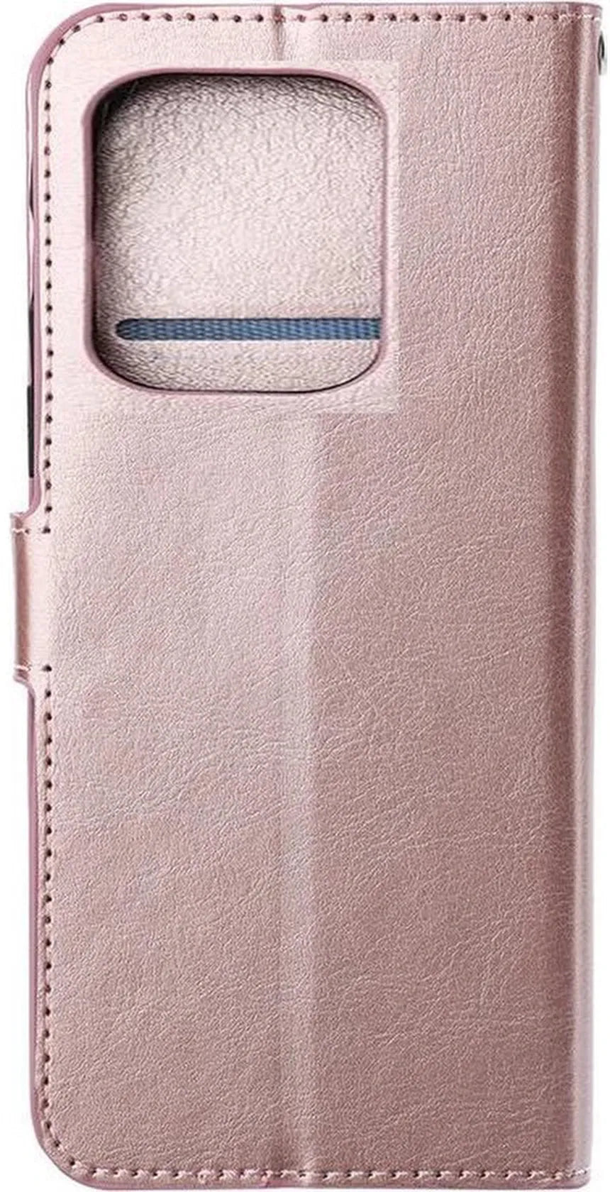 iPhone 16 Plus Hoesjes – Portemonnee Book Case – Pasjeshouder – Magneetsluiting – Roségoud-Ilumina Benelux