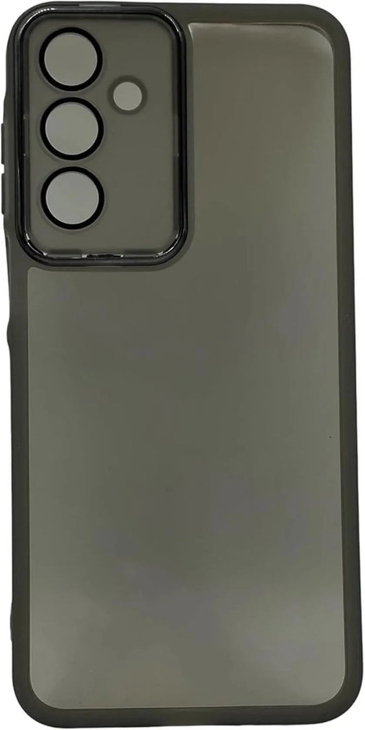 Samsung Galaxy S24 FE Hoesjes – Siliconen TPU Backcover – Camera Lens Film – Schokbestendig – Zwart-Ilumina Benelux