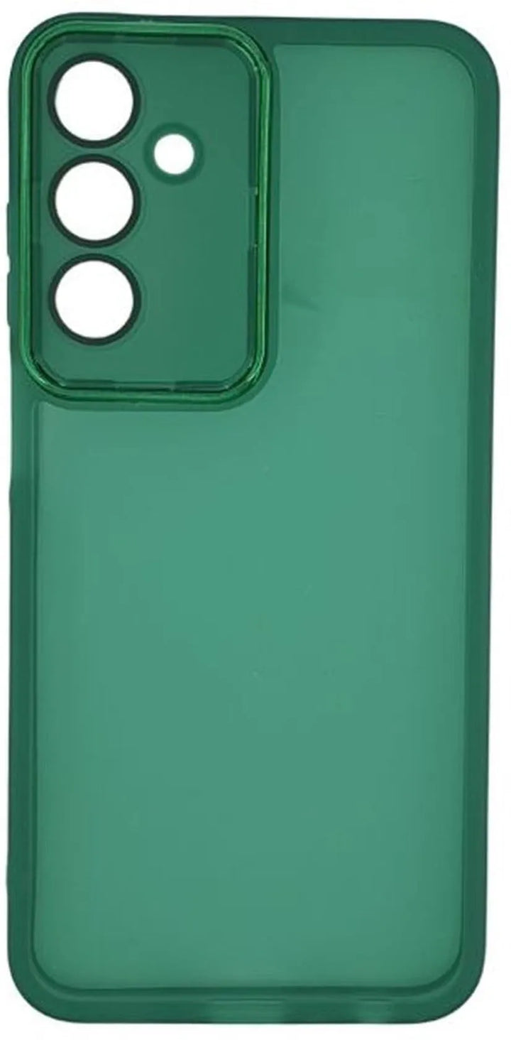 Samsung Galaxy S24 FE Hoesjes – Siliconen TPU Backcover – Camera Lens Film – Schokbestendig – Groen-Ilumina Benelux