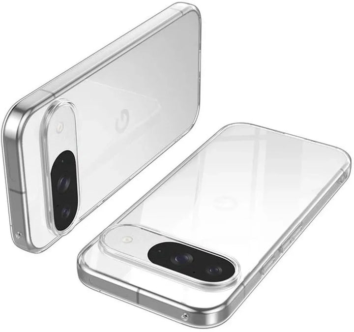 Google Pixel 9 / 9 Pro Hoesjes – Siliconen Backcover – Flexibel – Transparant – Anti Kras-Ilumina Benelux