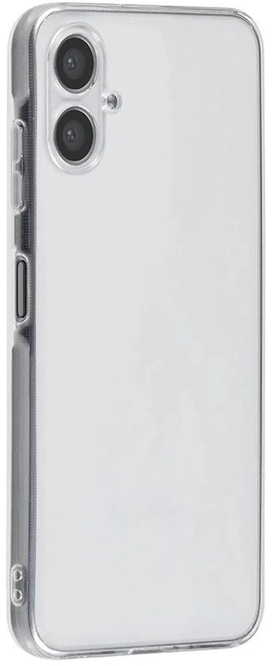 Samsung Galaxy A06 Hoesjes – Transparante Siliconen Backcover – Inclusief 3x Screenprotector Gehard Glas – Anti Kras – Transparant