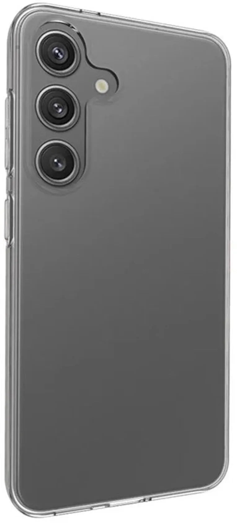 Samsung Galaxy S24 FE Hoesjes – Transparante Siliconen Backcover – Inclusief 2x Screenprotector Gehard Glas-Ilumina Benelux