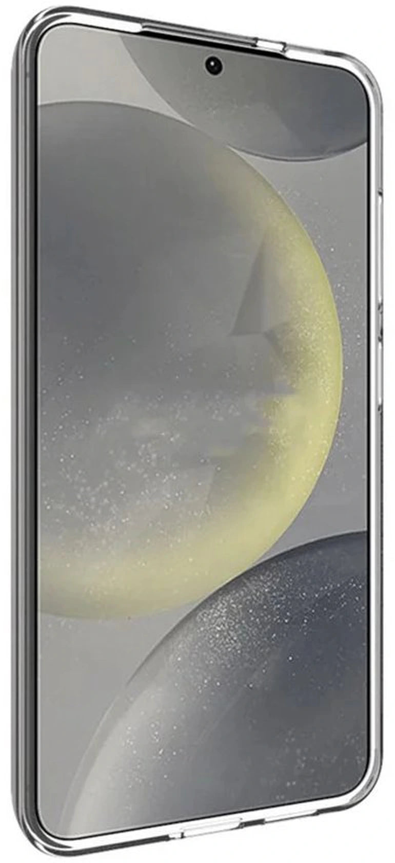 Flexibele achterkant Silicone hoesje Transparant Geschikt voor: Samsung Galaxy S25