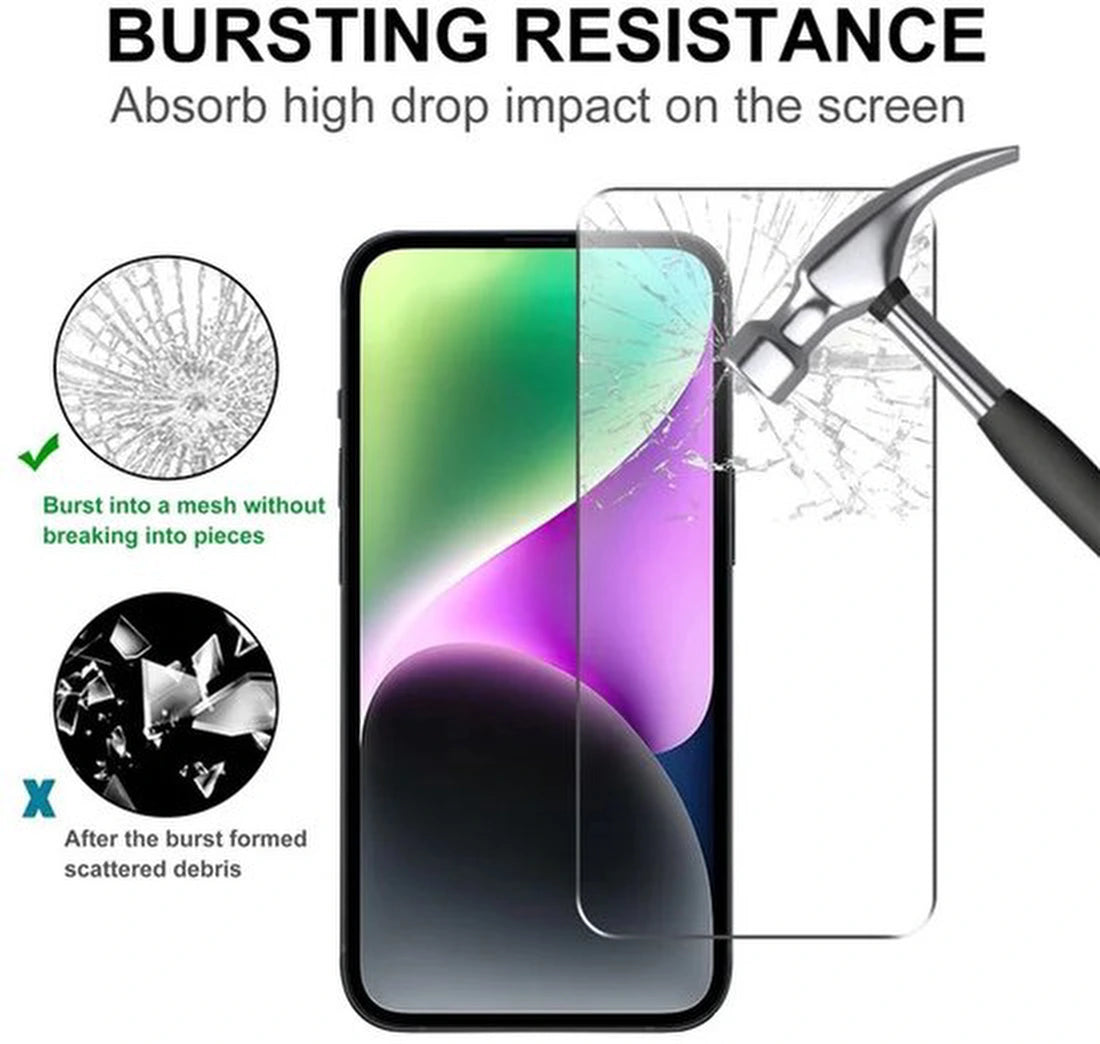 Silicone hoesje Zwart met 3x Screenprotector Glas Geschikt voor: Samsung Galaxy S25