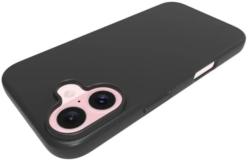 iPhone 16 Hoesjes – Siliconen Backcover – Inclusief 1x Screenprotector Gehard Glas – Zwart-Ilumina Benelux