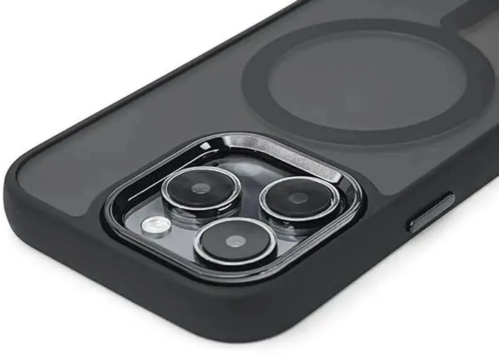 iPhone 16 Plus Hoesjes – Magnetische Backcover – MagSafe Compatibel – Schokbestendig – Zwart-Ilumina Benelux