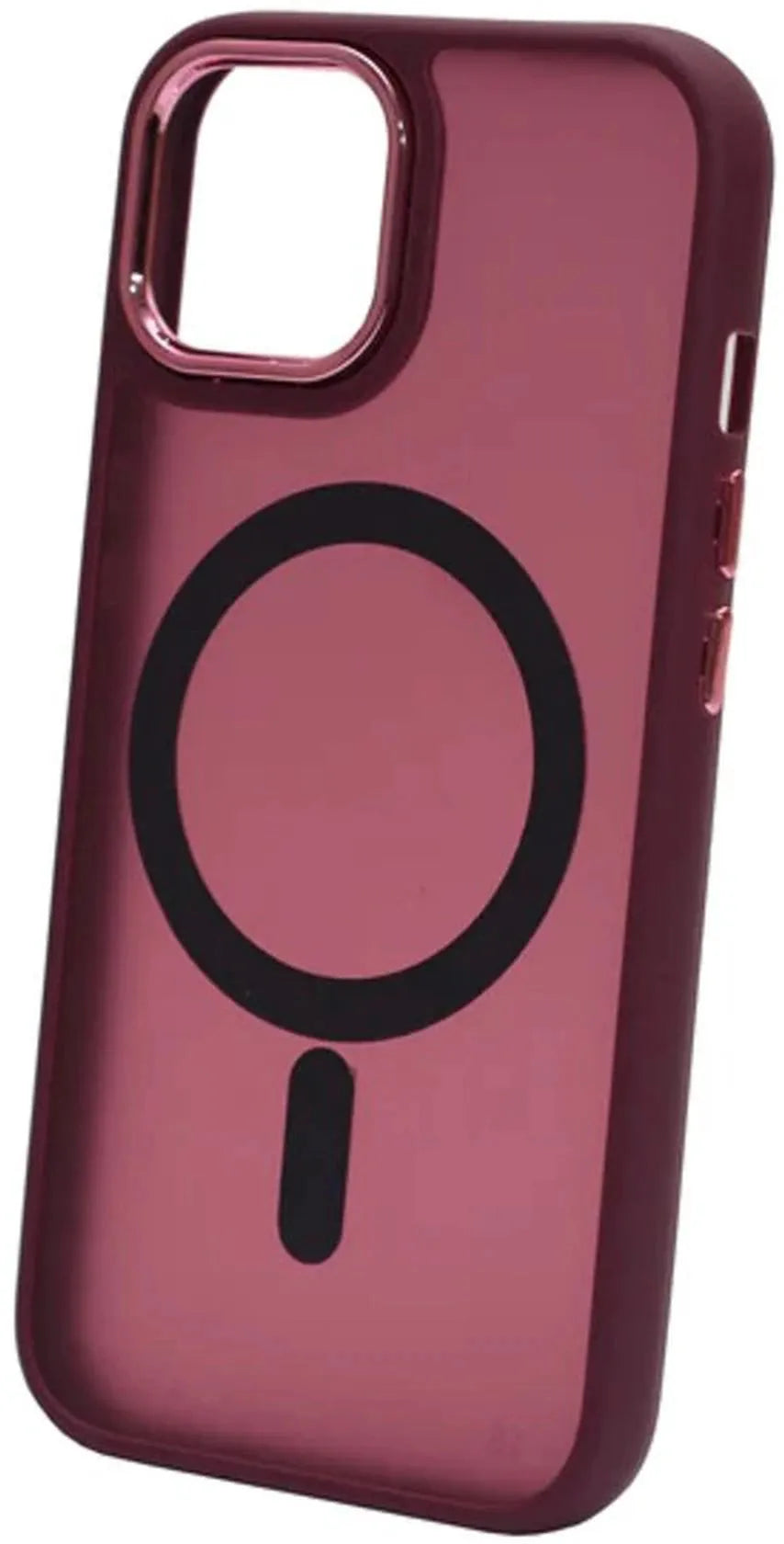 iPhone 16 Plus Hoesjes – Magnetische Backcover – MagSafe Compatibel – Schokbestendig – Rood-Ilumina Benelux