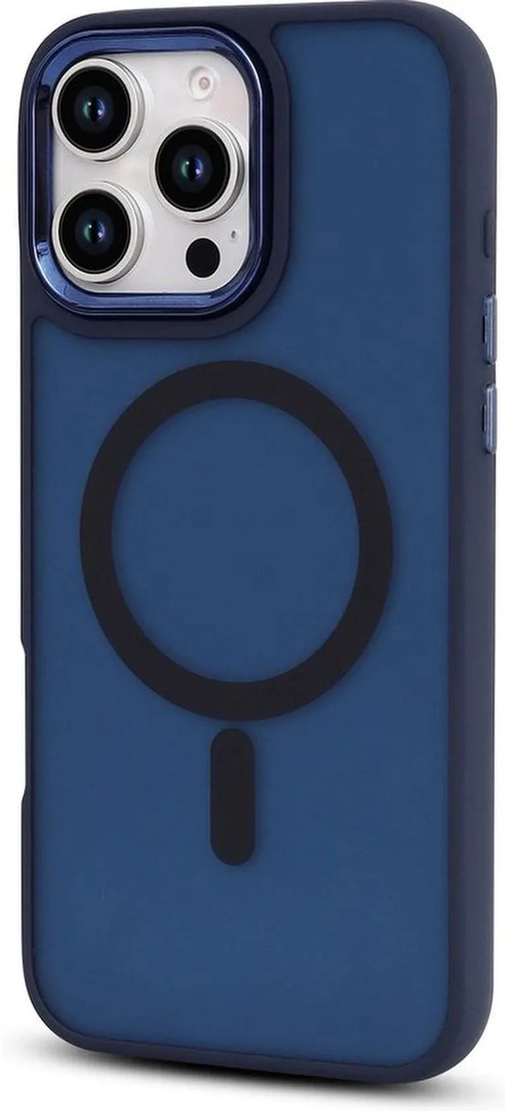 iPhone 16 Pro Max Hoesjes – Magnetische Backcover – MagSafe Compatibel – Schokbestendig – Blauw-Ilumina Benelux