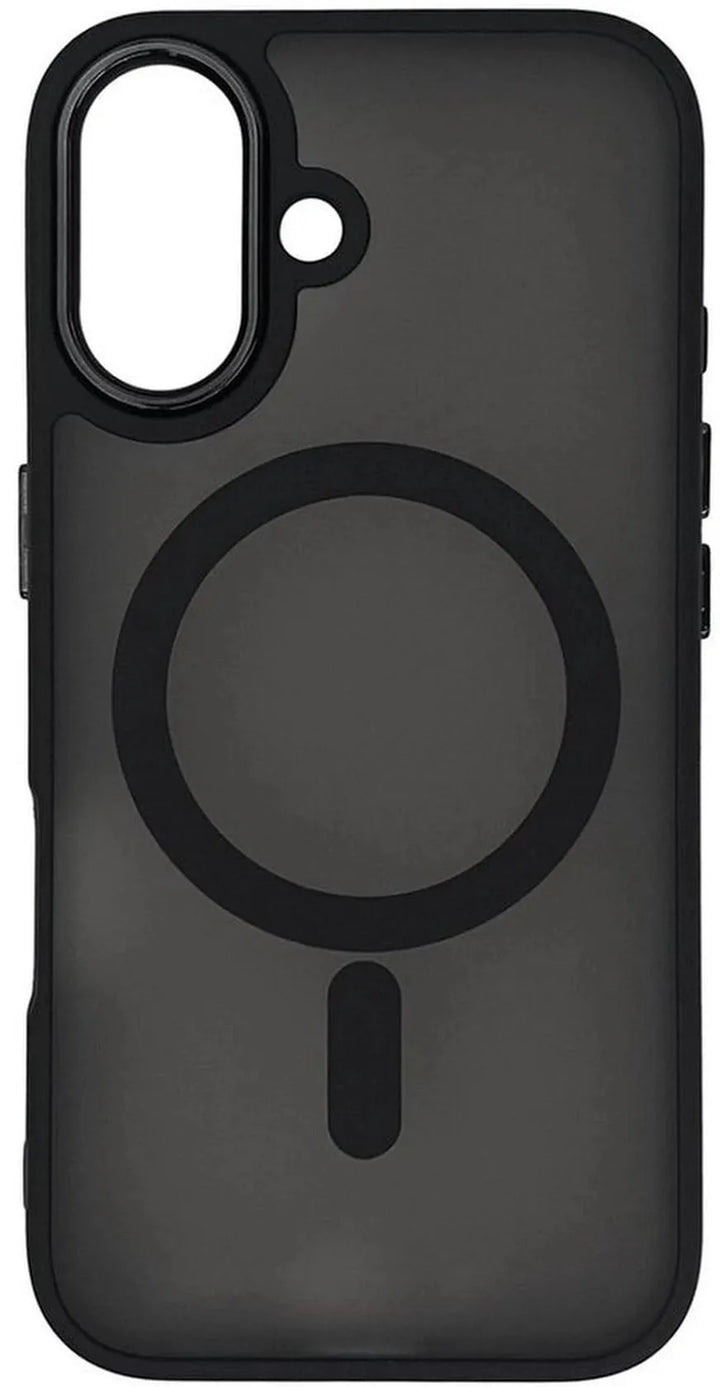 iPhone 16 Hoesjes – Magnetische MagSafe Backcover – Matte Achterkant – 2x Screenprotector – Zwart-Ilumina Benelux
