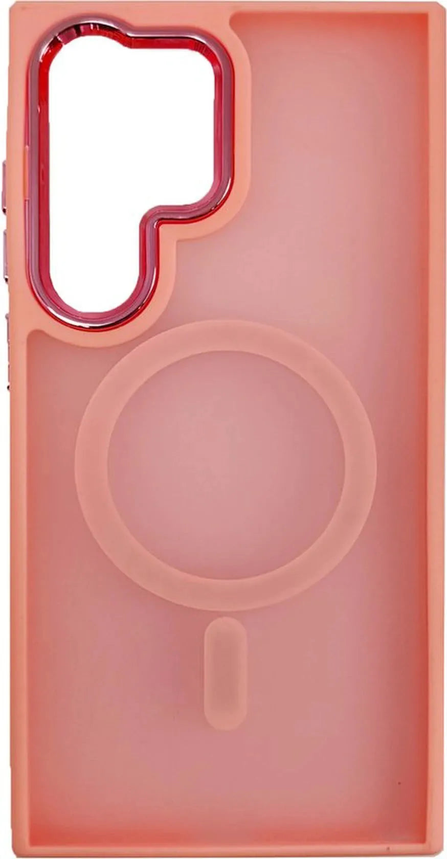 Samsung Galaxy S25 Ultra Hoesjes – Matte MagSafe Backcover – Magnetisch – Roze-Ilumina Benelux