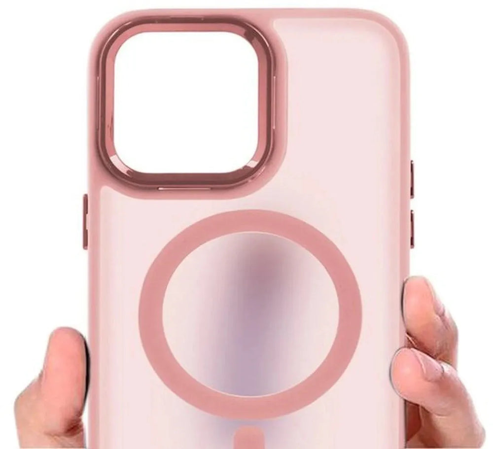 Samsung Galaxy S23 Hoesjes – Magnetische Backcover – MagSafe Compatibel – Matte Achterkant – Zwart-Ilumina Benelux