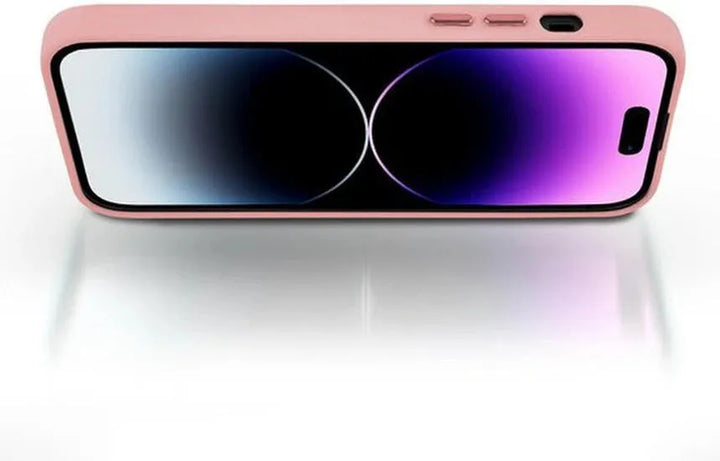Samsung Galaxy S25 Hoesjes – Matte MagSafe Backcover – Magnetisch – 2x Screenprotector – Roze-Ilumina Benelux