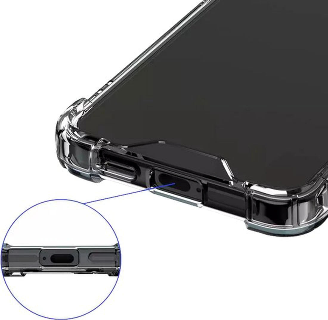 Militaire KKG schokbestendige hoesje met 2 Screenprotector en 1x Cameralen Geschikt voor: Samsung Galaxy S25 - Transparant