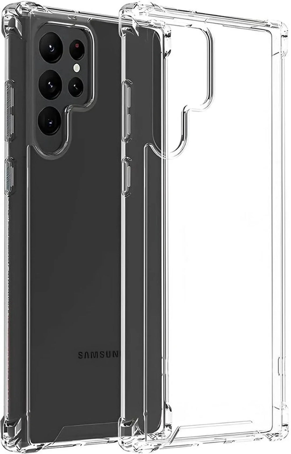 Samsung Galaxy S24 Ultra Hoesjes – Ultra-Hybrid Backcover – Schokbestendig – Crystal Clear Transparant-Ilumina Benelux