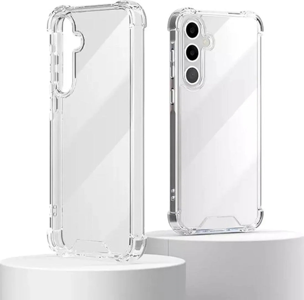 Samsung Galaxy A55 Hoesjes – Ultra-Hybrid Backcover – Schokbestendig – Crystal Clear – Transparant-Ilumina Benelux