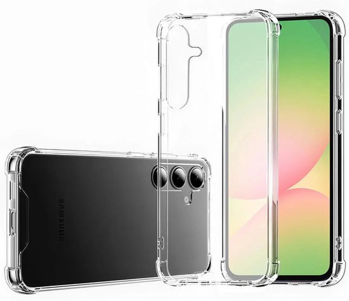 Samsung Galaxy A56 Hoesjes – Transparante Siliconen Backcover – Flexibel – Schokbestendig-Ilumina Benelux
