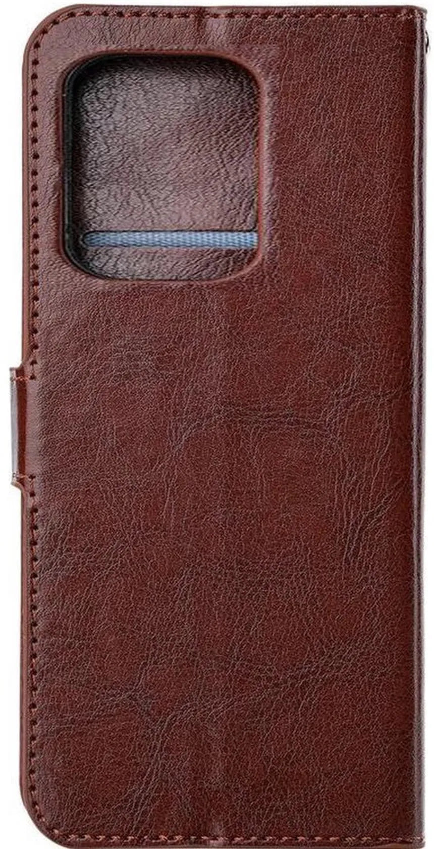 Xiaomi Redmi 13C Hoesjes – Portemonnee Book Case Backcover – Pasjeshouder – Magneetsluiting – Bruin-Ilumina Benelux