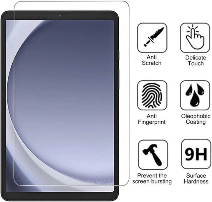 Screenprotector – Geschikt voor Samsung Galaxy Tab A9+ 11 inch (2023) – Gehard Glas – Anti-kras – 3 stuks-tabletscreenprotectors-Ilumina Benelux