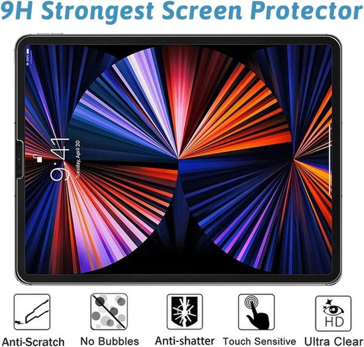 Screenprotector – Geschikt voor iPad Pro 11 (2020/2021/2022) – Gehard Glas – Anti-kras – 3-Pack Tempered Glas-tabletscreenprotectors-Ilumina Benelux