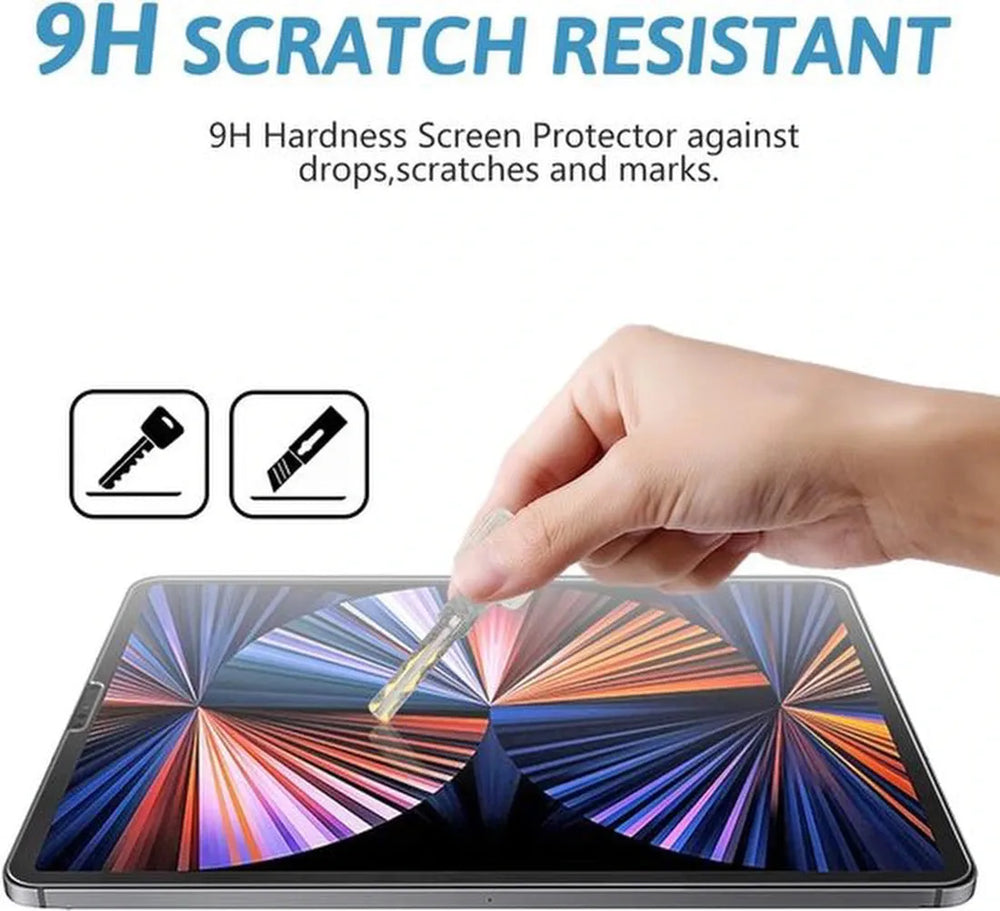Screenprotector – Geschikt voor iPad Pro 11 (2020/2021/2022) – Gehard Glas – Anti-kras – 3-Pack Tempered Glas-tabletscreenprotectors-Ilumina Benelux