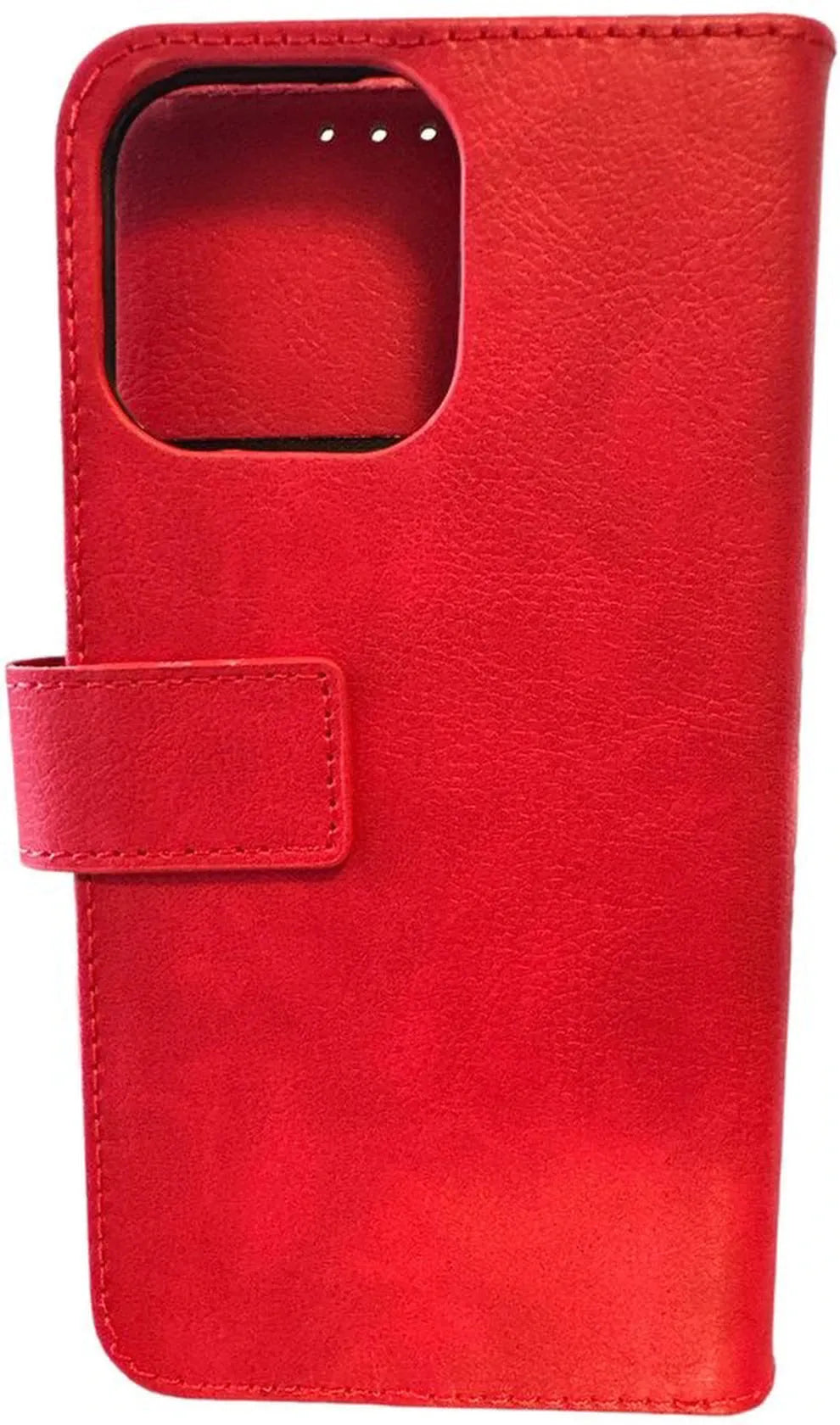 iPhone 16 Plus Hoesjes – Portemonnee Hoes – 9 Pasjesvakken – Magneetsluiting – Rood-Ilumina Benelux