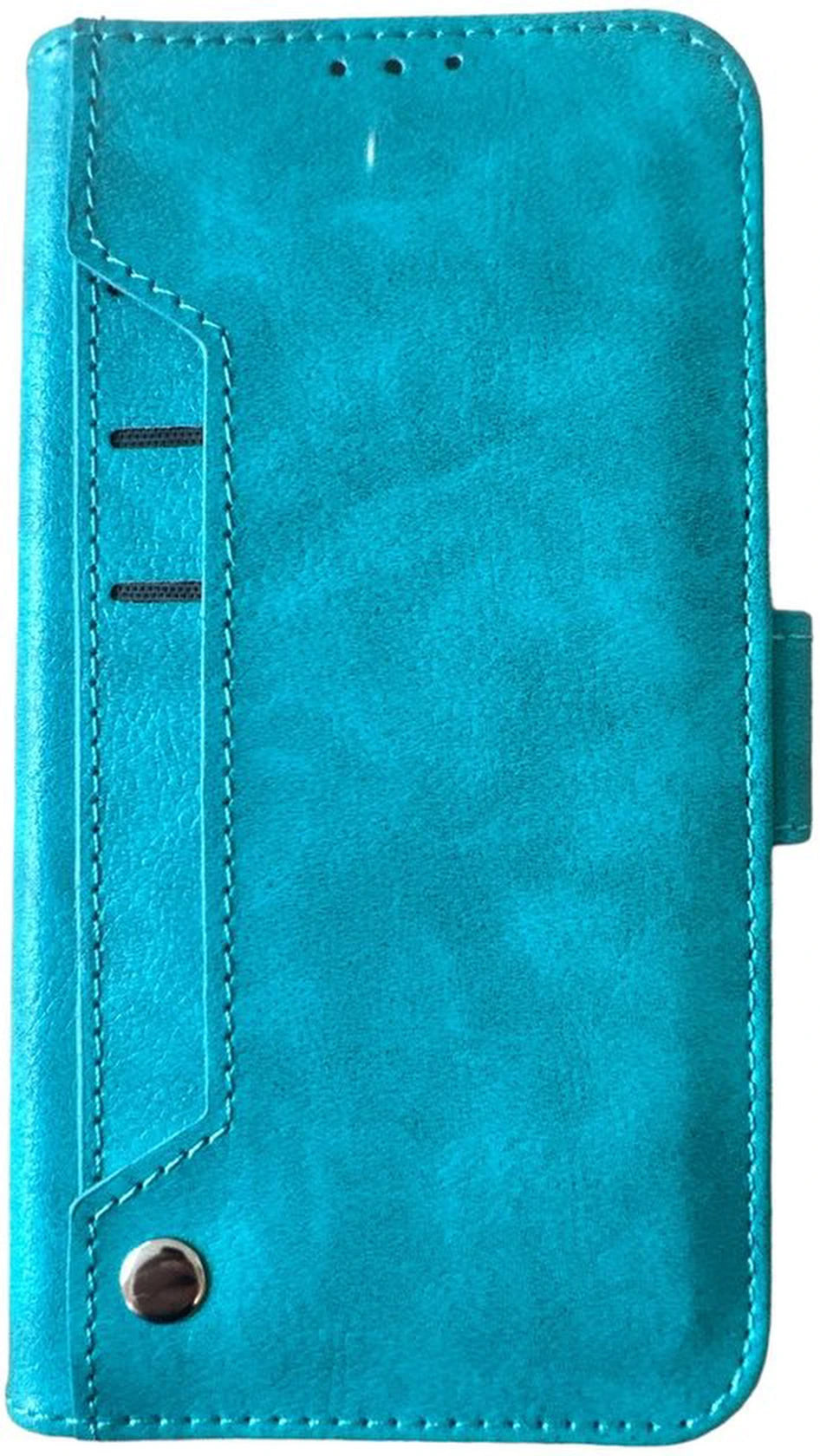 Multi Storage Wallet Hoesje Geschikt voor Samsung Galaxy S25 - met 9 Pasjesvakken - Groen