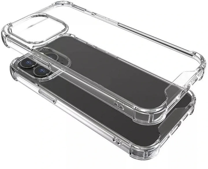 iPhone 12 Hoesjes – Transparante Backcover met Koord – Schokbestendig – Nekhanger – Groen-Ilumina Benelux