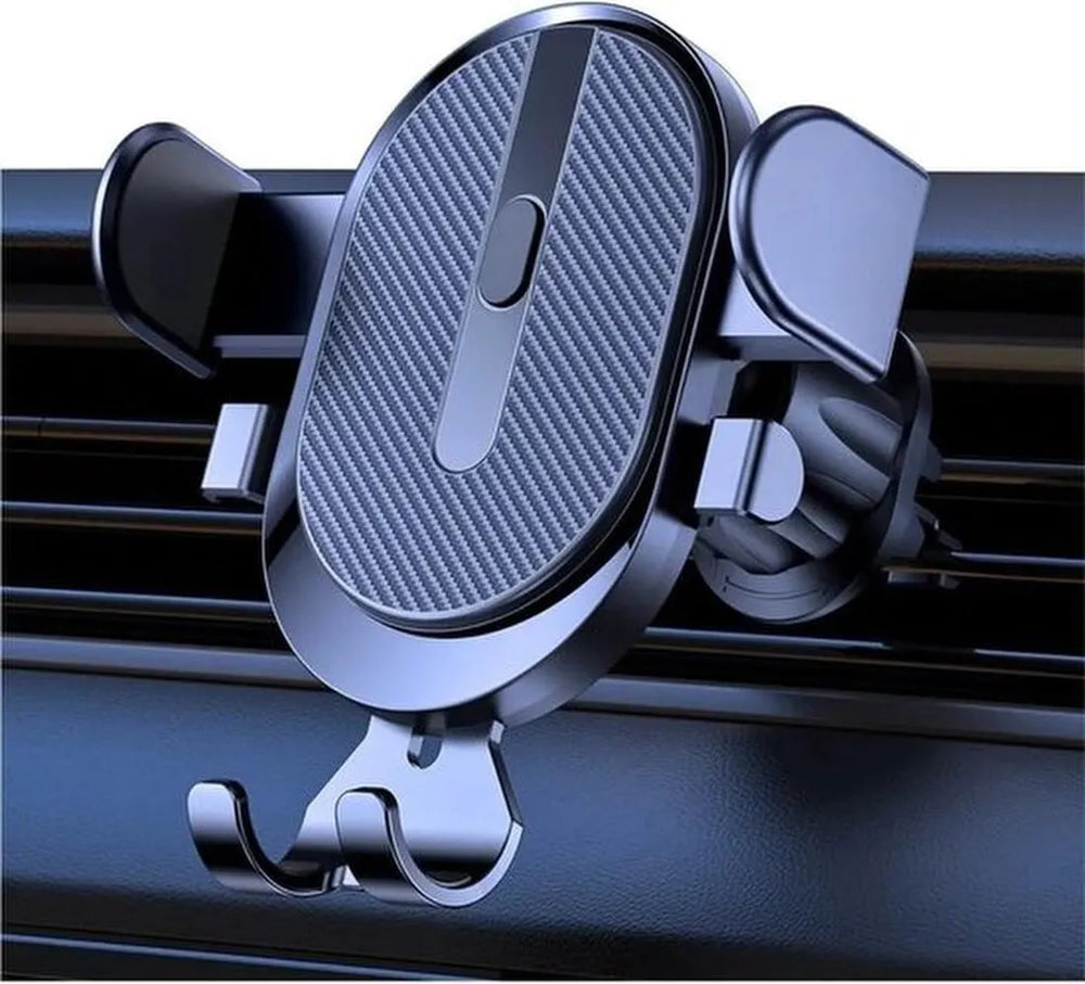 Telefoonhouder auto – Ventilatierooster – Universeel – Stevige klem – Zwart-Telefoonhouders-Ilumina Benelux