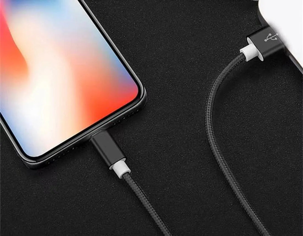 Oplaadkabel – USB-A naar Lightning kabel – Geschikt voor iPhone & iPad – 1 Meter – Blauw-USB-Kabels-Ilumina Benelux