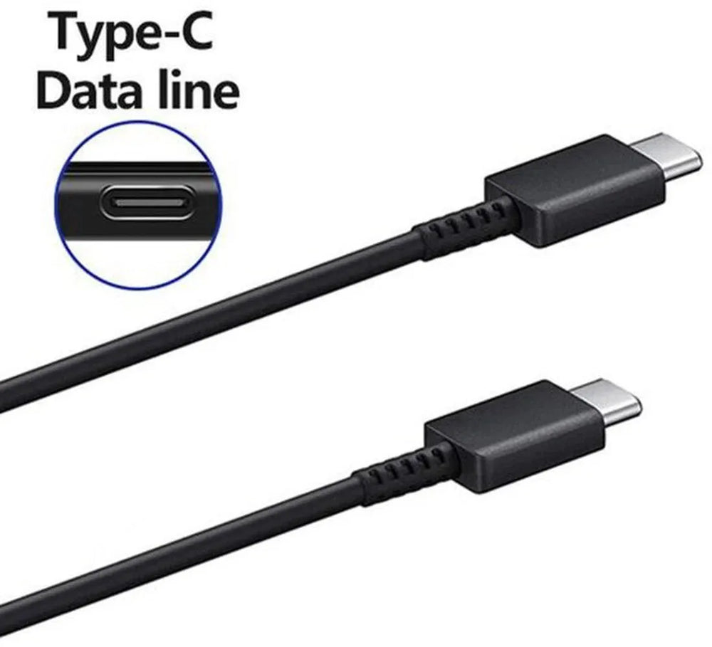 USB-C Oplaadkabel – USB-C naar USB-C Kabel – Snelladen – 1 Meter – Wit-USB-Kabels-Ilumina Benelux