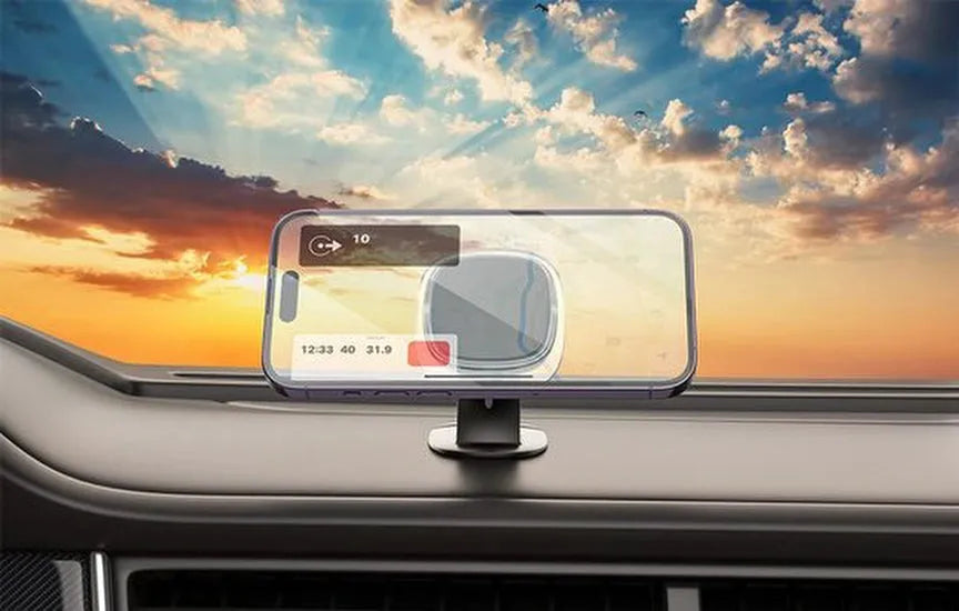 Telefoonhouder auto – Magnetisch – 3M Plakstrip – Voor Dashboard – Zwart-Ilumina Benelux