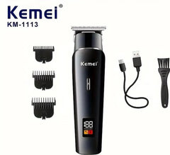 Kemei Tondeuse - KM 1113 - Draadloze Tondeuse - Professionele tondeuse - Haren Millimeteren - Contouren - Haren Scheren - Kapper Tondeuse - Kapper Kwaliteit - Baard Trimmer - Haar Trimmer - Beard and Hair Trimmer
