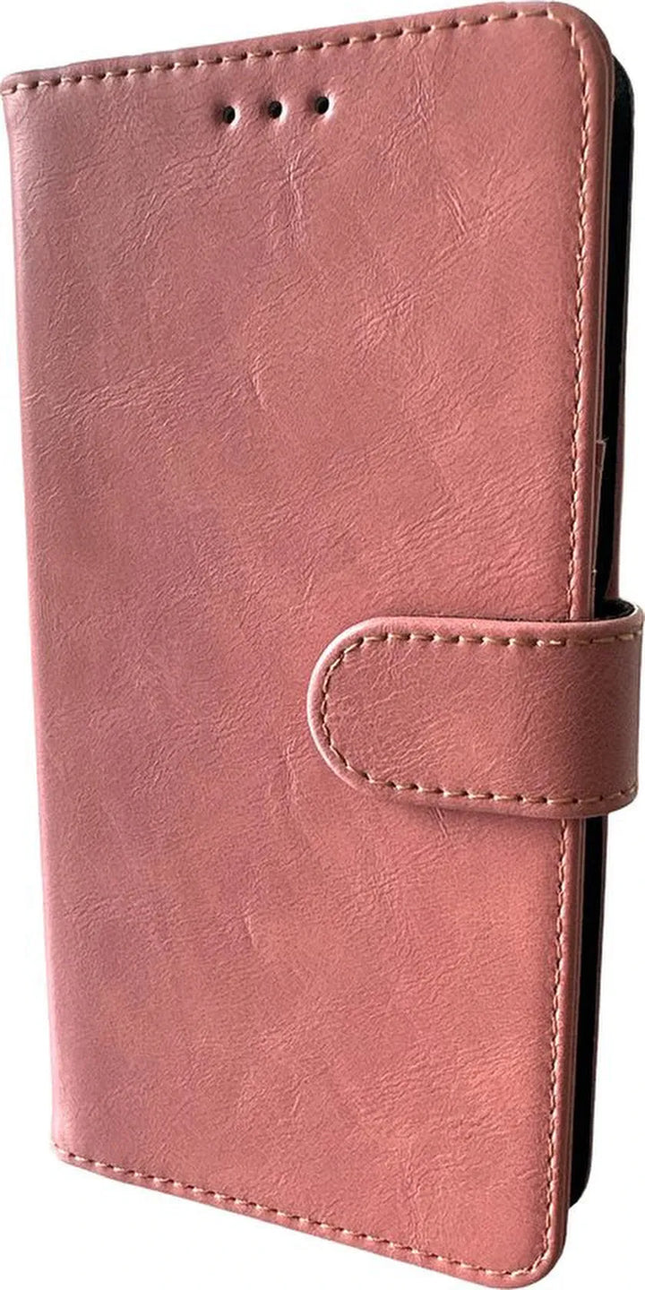 Samsung Galaxy A54 Hoesjes – Bookcase Portemonnee Hoes – Magneetsluiting – Pasjeshouder – Roze-Ilumina Benelux