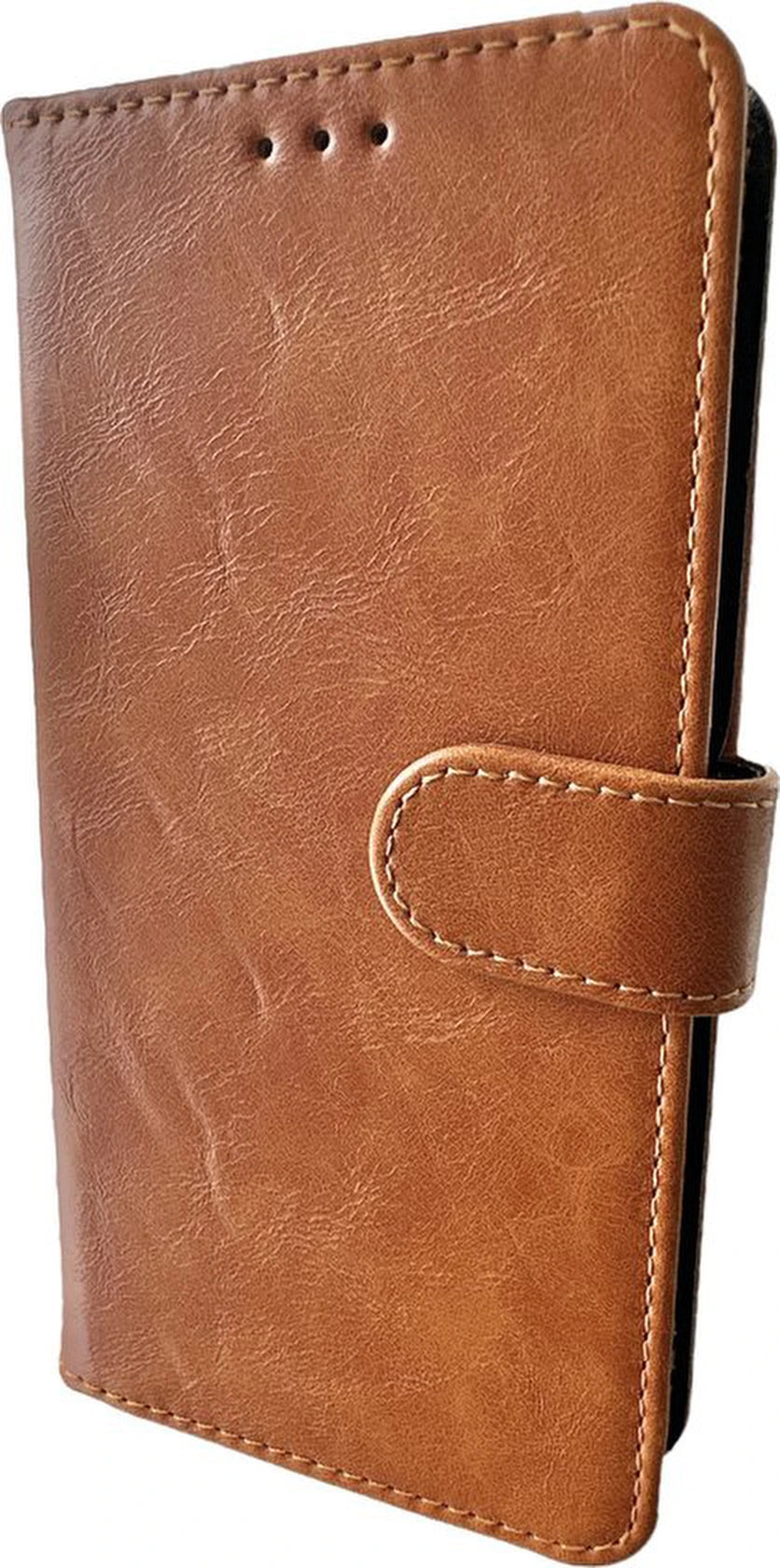 Samsung Galaxy A25 Hoesjes – Bookcase Portemonnee Hoes – Magneetsluiting – Pasjeshouder – Bruin