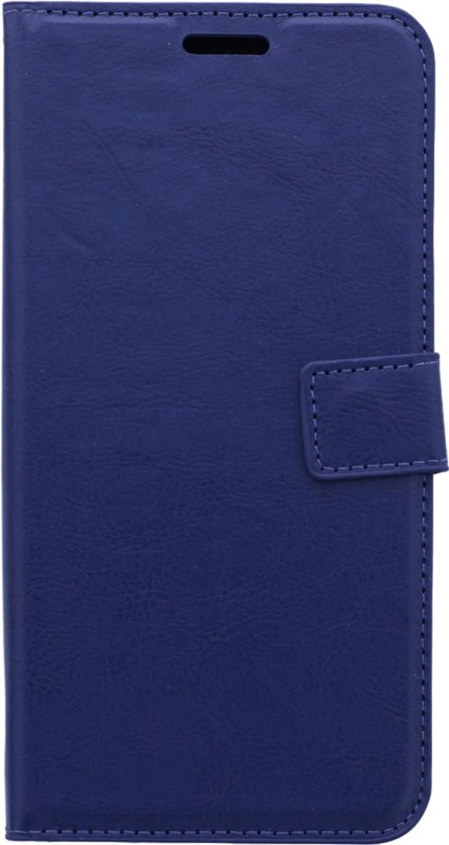 Samsung Galaxy A05 Hoesjes – Portemonnee Bookcase – Pasjeshouder – 2x Gehard Glas Screenprotector – Blauw