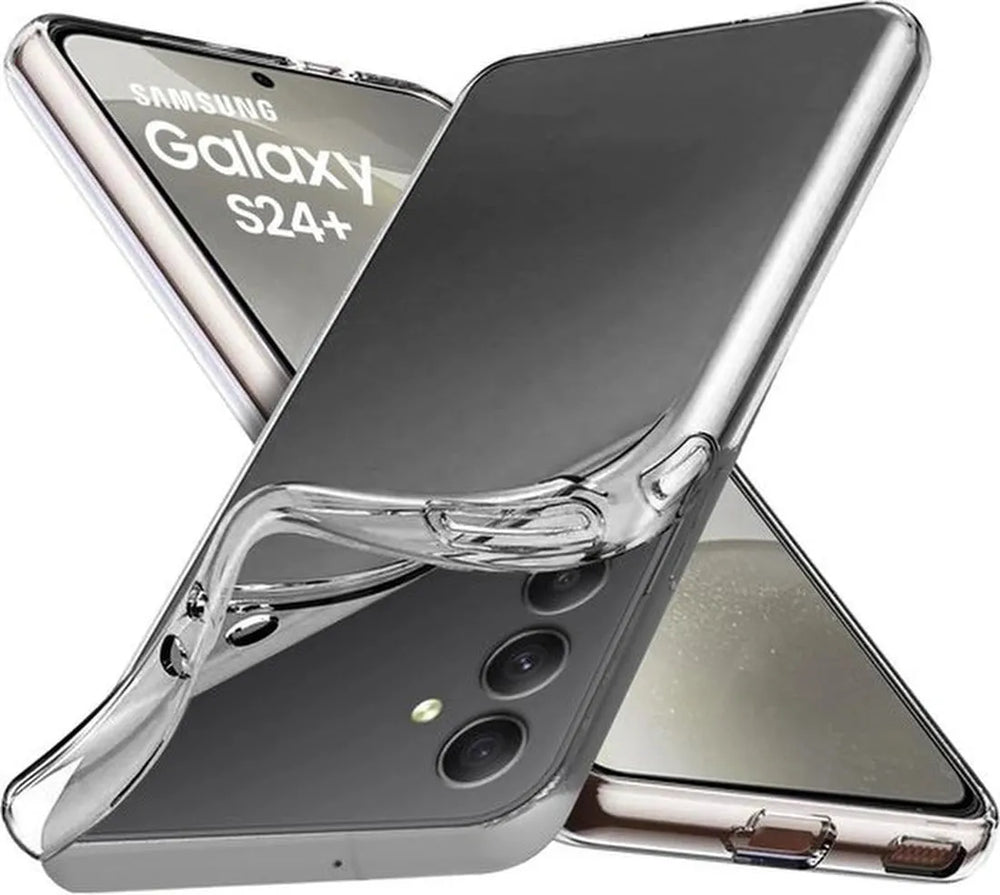 Samsung Galaxy S24 Hoesjes – Siliconen Backcover – Transparant – Soft Silicone – Schokbestendig-Ilumina Benelux