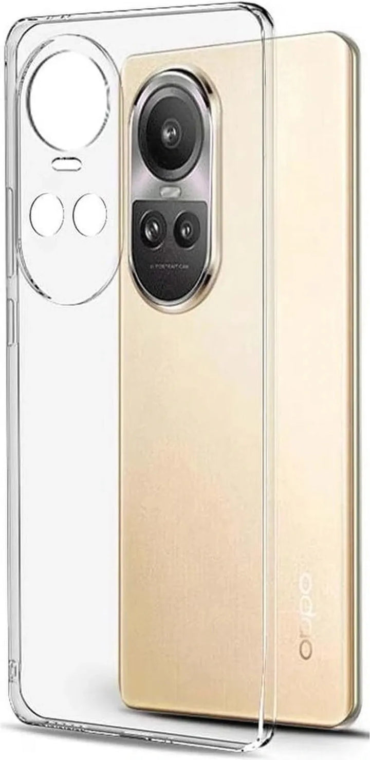 OPPO Reno 10 Pro 5G Hoesjes – Siliconen Backcover – Transparant – Soft Silicone – Schokbestendig-Ilumina Benelux