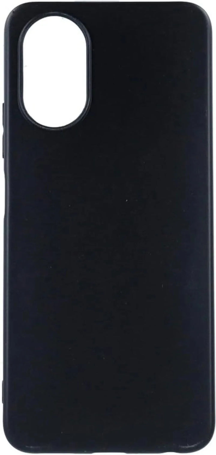 OPPO A18/A38 Hoesjes – Siliconen Backcover – Soft Grip – Schokbestendig – Zwart-Ilumina Benelux