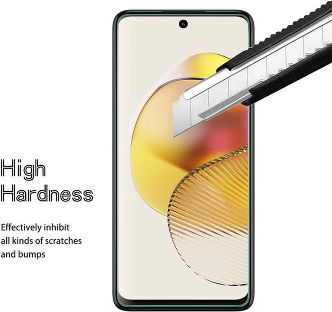 Screenprotector - Geschikt voor Motorola Moto G73 - 9H Glas (2-Pack)