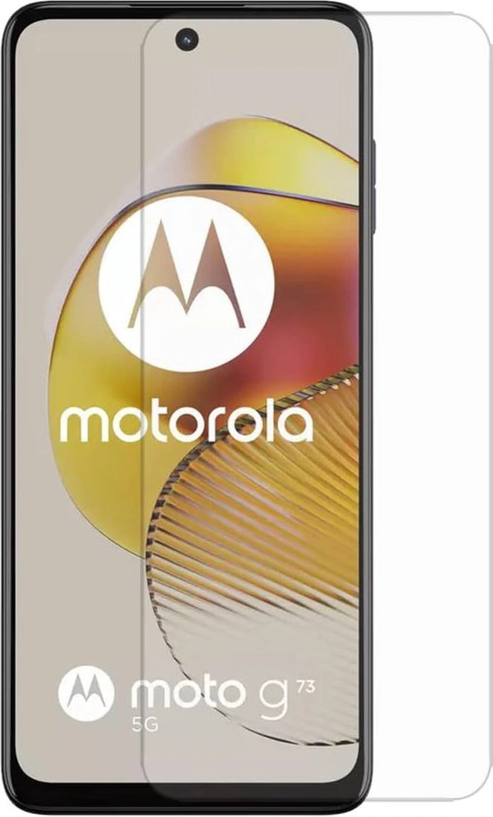 Screenprotector - Geschikt voor Motorola Moto G73 - 9H Glas (3-Pack)