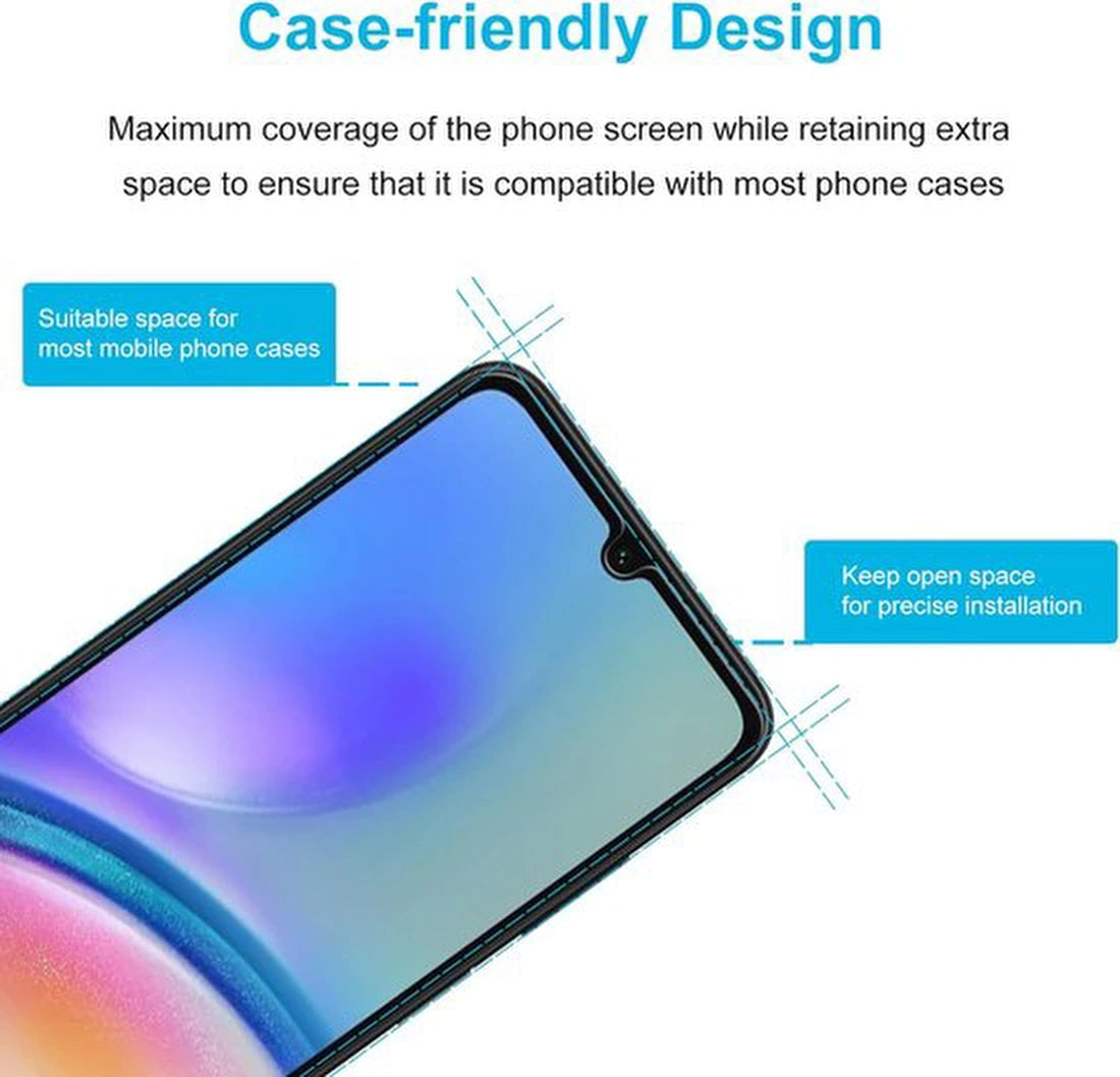 Samsung Galaxy A25 Hoesjes – Siliconen Backcover – Schokbestendig – Inclusief 2x Screenprotector – Zwart