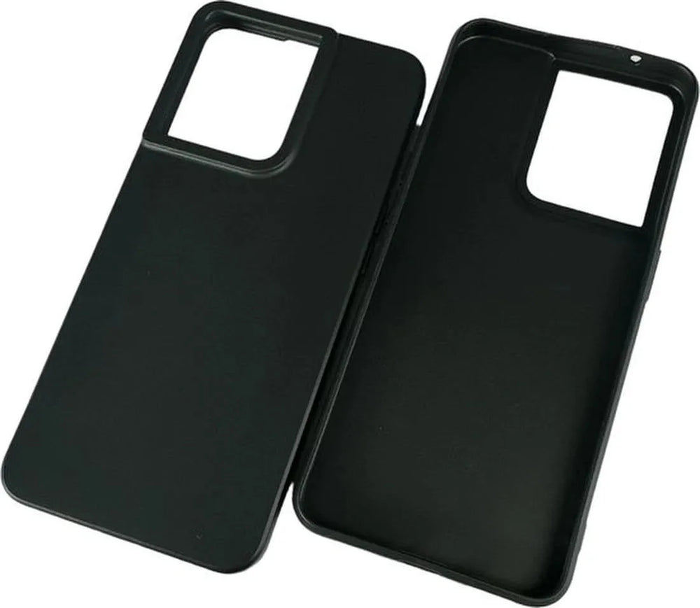 OPPO Reno 8T Hoesjes – TPU Siliconen Backcover – Soft Case – Incl. Gehard Glas Screenprotector – Zwart-Ilumina Benelux