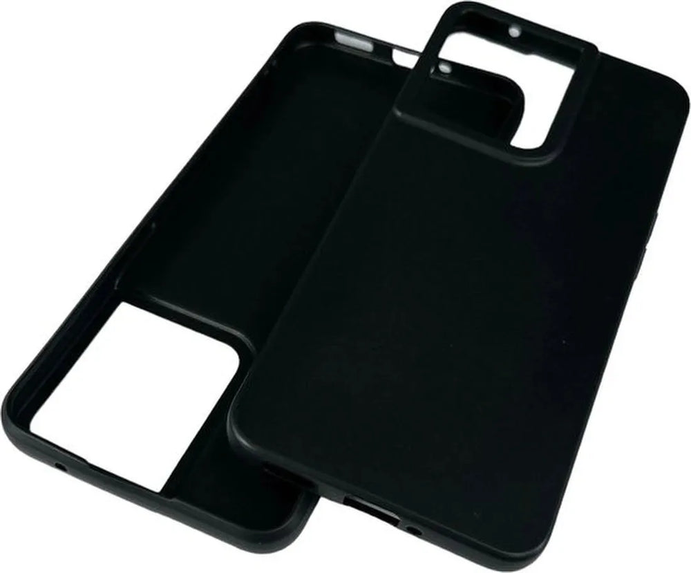 OPPO Reno 8T Hoesjes – TPU Siliconen Backcover – Soft Case – Incl. Gehard Glas Screenprotector – Zwart-Ilumina Benelux