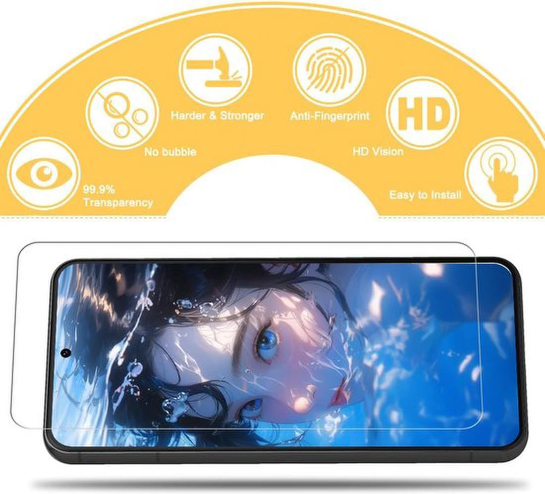 Samsung Galaxy S23 Hoesjes – Siliconen Backcover – Soft Silicone – Zwart – Inclusief 3x Screenprotector