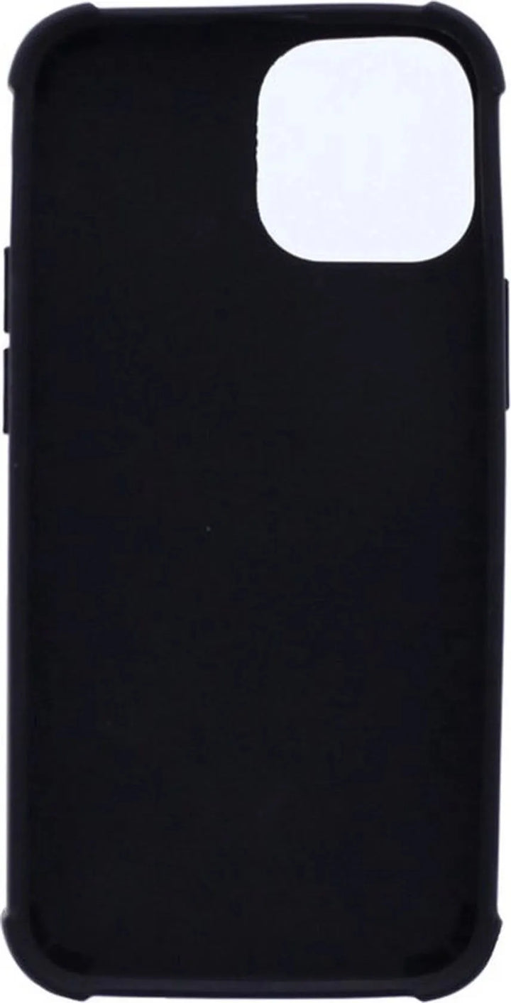 iPhone 14 Pro Hoesjes – Siliconen Backcover – Schokbestendig – Screenprotector Gehard Glas + Camera Lens Protector – Zwart-Ilumina Benelux