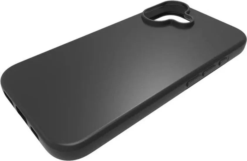 iPhone 16 Hoesjes – Siliconen Backcover – Screenprotector Gehard Glas – Camera Lens Protector – Zwart-Ilumina Benelux