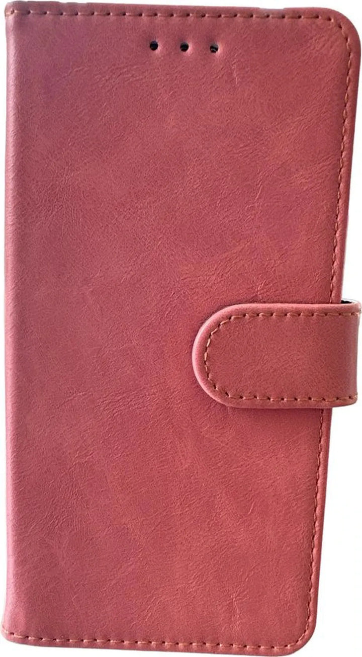 iPhone 16 Pro Hoesjes – Bookcase Portemonneehoes – Magneetsluiting – Pasjeshouder – Roze-Ilumina Benelux